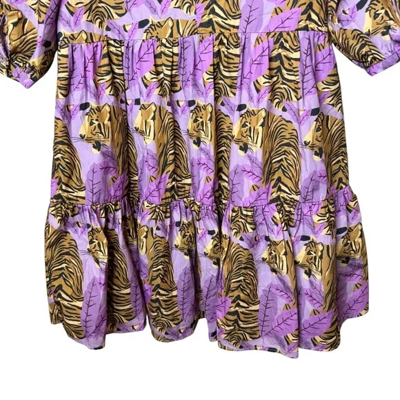 FARM Rio Tiger Leaves Mini Dress - Picture 10 of 13